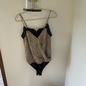 Silky Cheetah Bodysuit